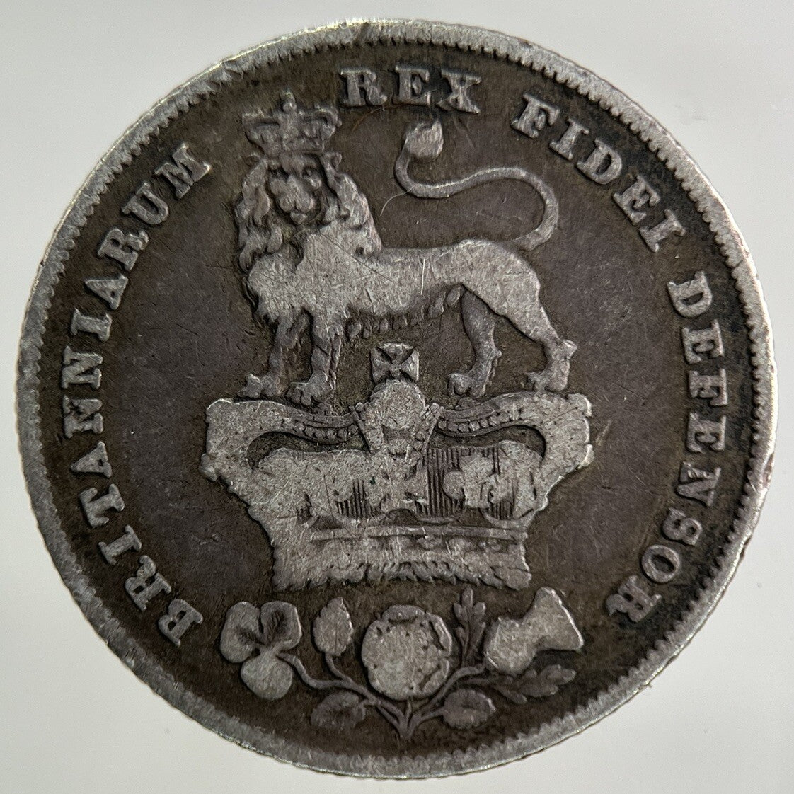 1826 George IV Shilling Silver Coin | Fine Collectable Grade