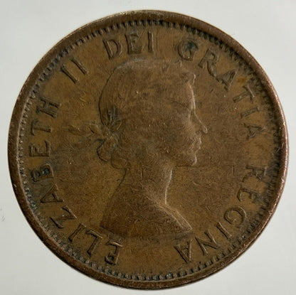 1957 Canada 1 Cent Coin | Fine Collectable Grade