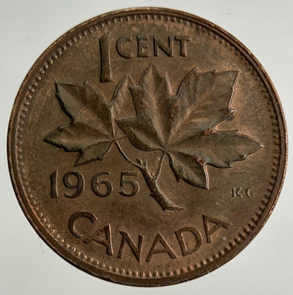 1965 Canada 1 Cent Coin | Fine Collectable Grade