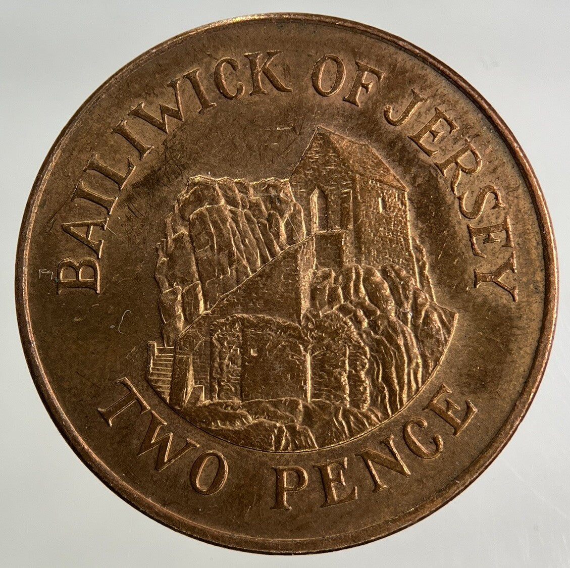 1998 Jersey 2p Two-Pence Coin | Very High Grade