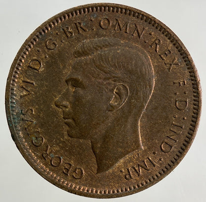 1940 George VI Wren Farthing Coin | Very High Grade