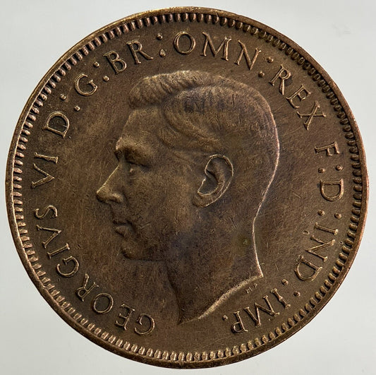 1944 George VI Wren Farthing Coin | Very High Grade