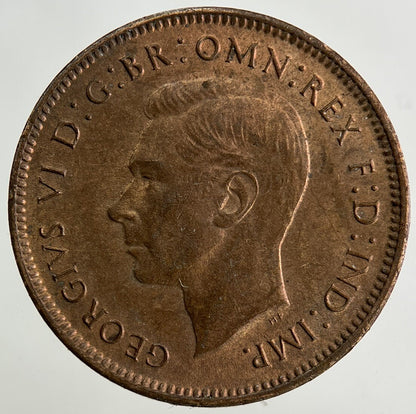1945 George VI Wren Farthing Coin | Very High Grade