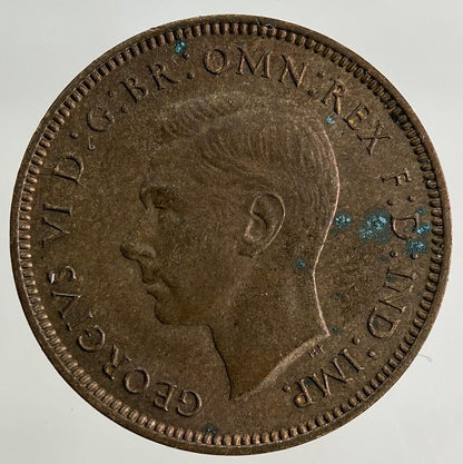 1939 George VI Wren Farthing Coin | Very High Grade