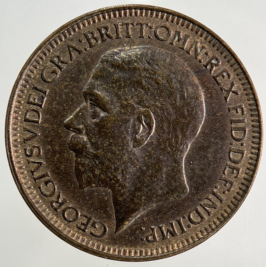 1927 George V Farthing Coin | Very High Grade