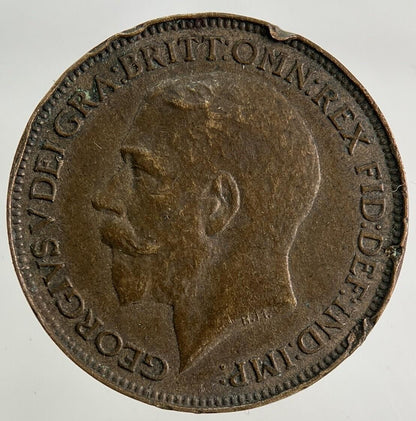 1925 George V Farthing Coin | Very High Grade