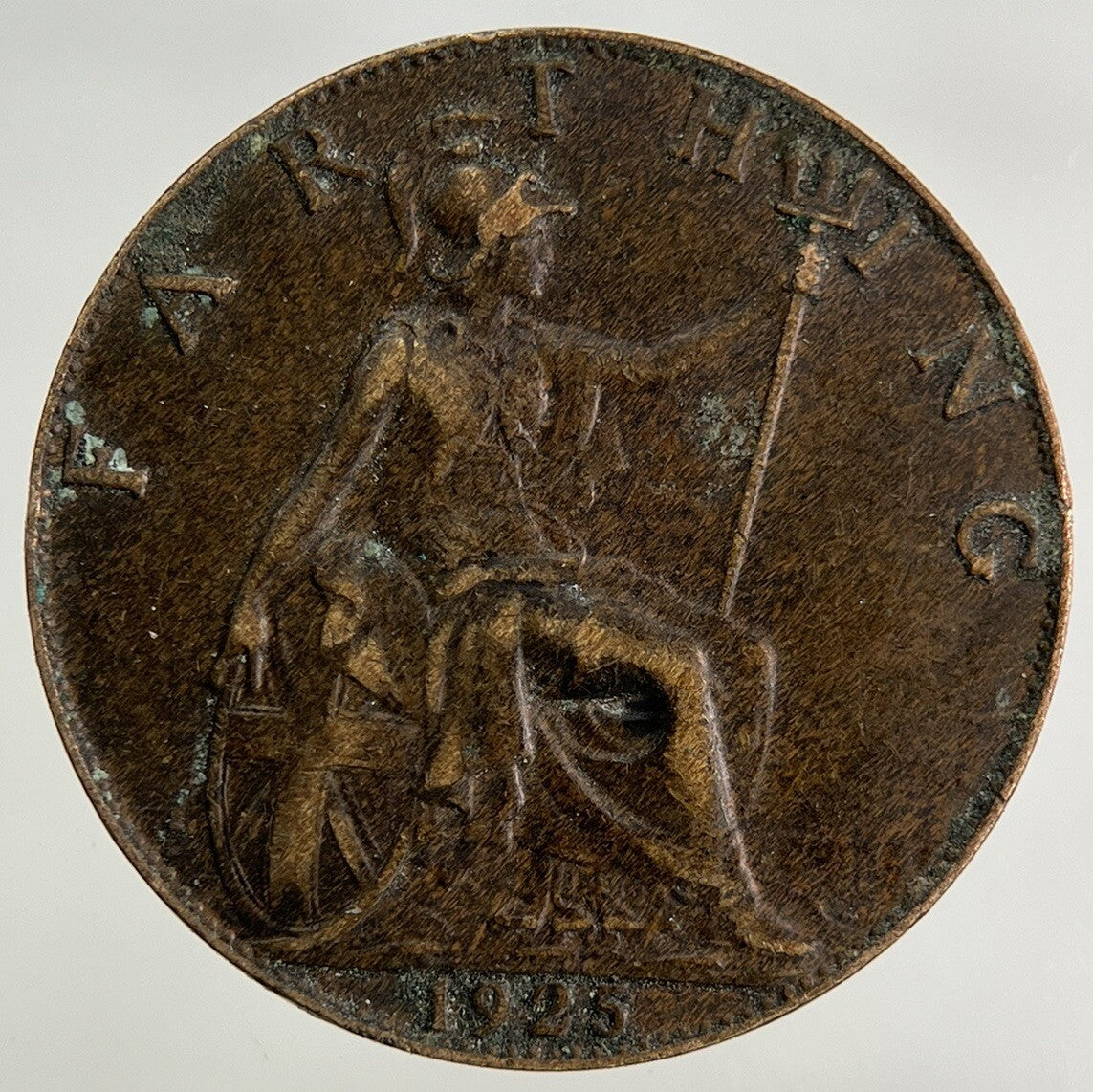 1925 George V Farthing Coin | Fine Collectable Grade
