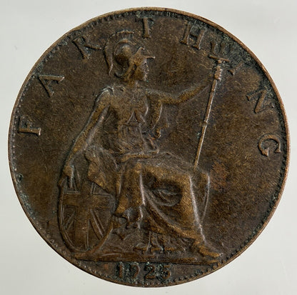 1925 George V Farthing Coin | Fine Collectable Grade