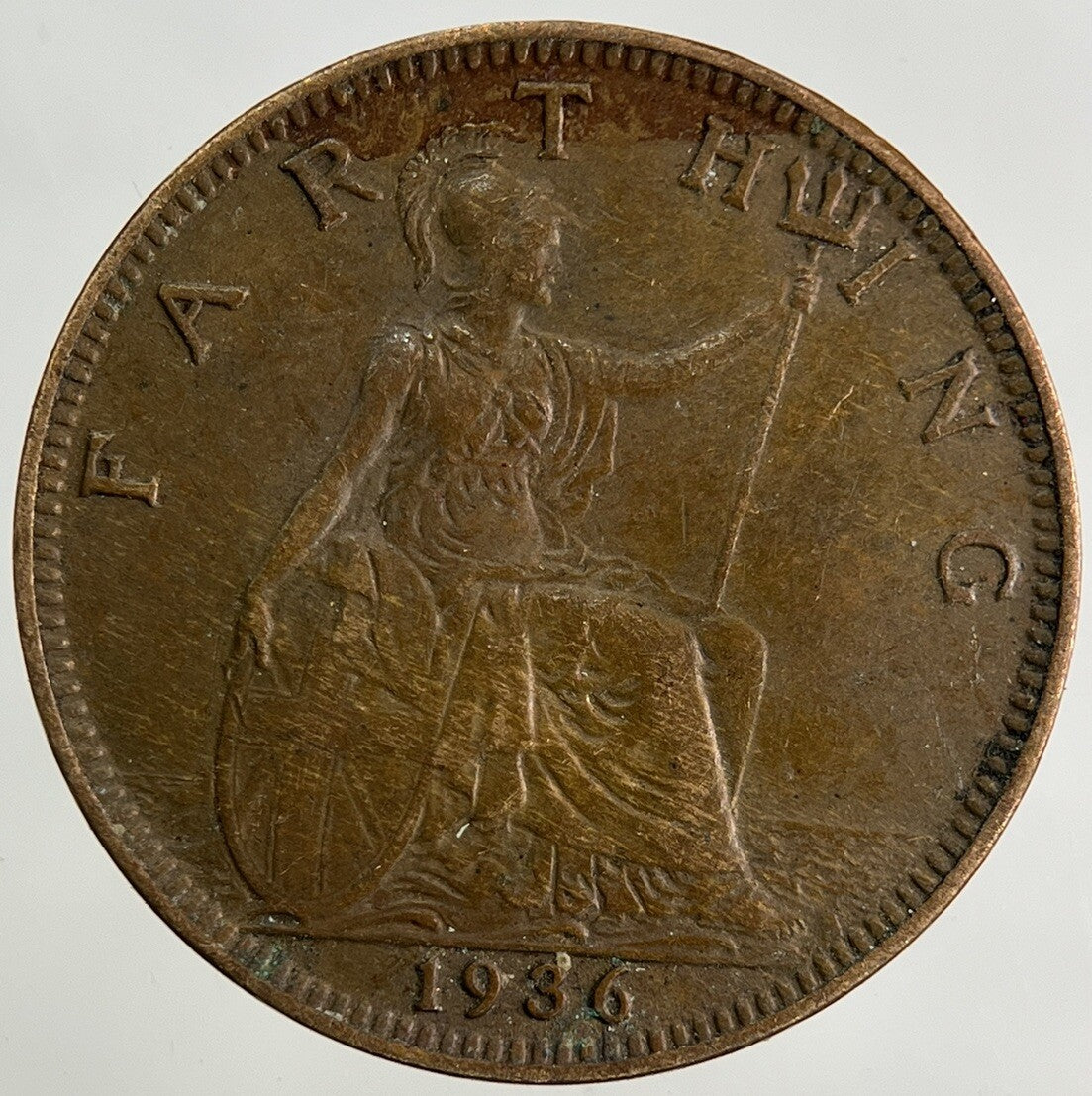 1936 George V Farthing Coin | Fine Collectable Grade