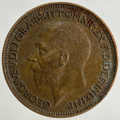 1936 George V Farthing Coin | Fine Collectable Grade