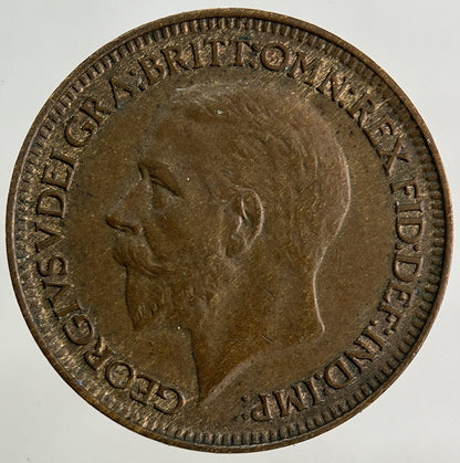 1930 George V Farthing Coin | Fine Collectable Grade