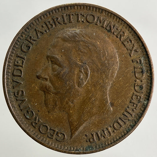 1928 George V Farthing Coin | Fine Collectable Grade