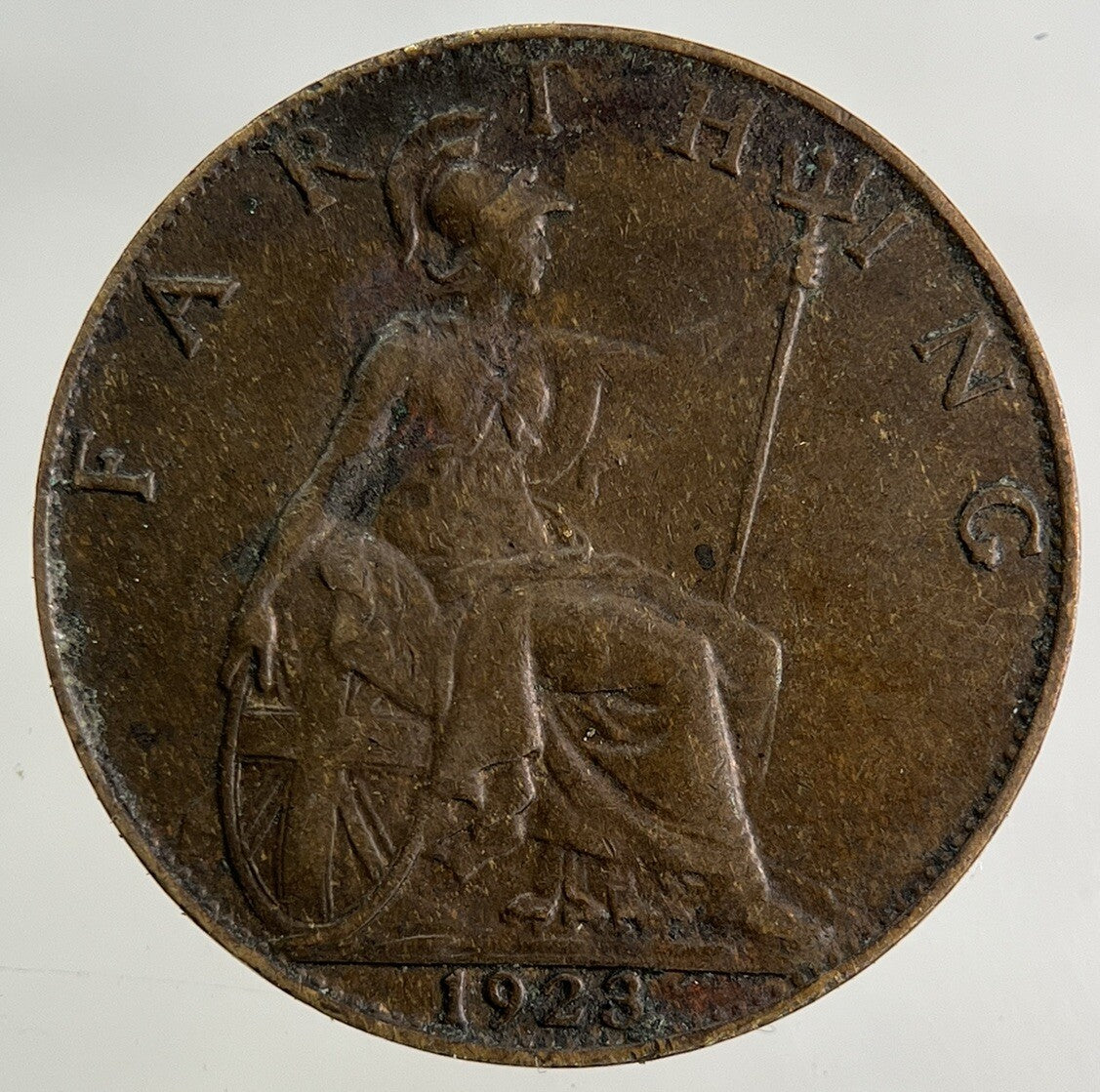1923 George V Farthing Coin | Fine Collectable Grade