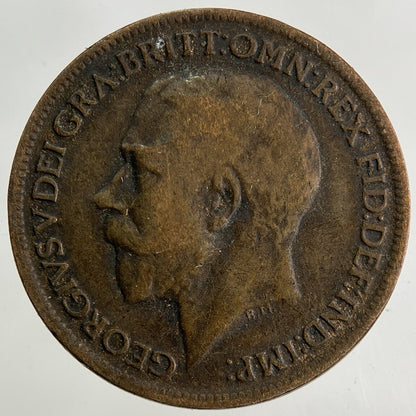 1917 George V Farthing Coin | Collectable Grade