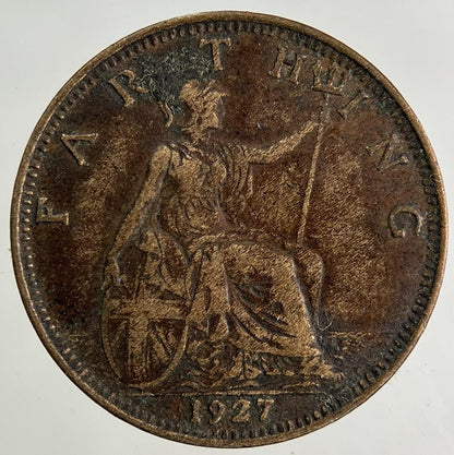 1927 George V Farthing Coin | Collectable Grade