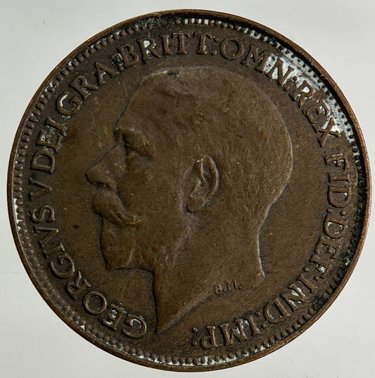 1925 George V Farthing Coin | Collectable Grade