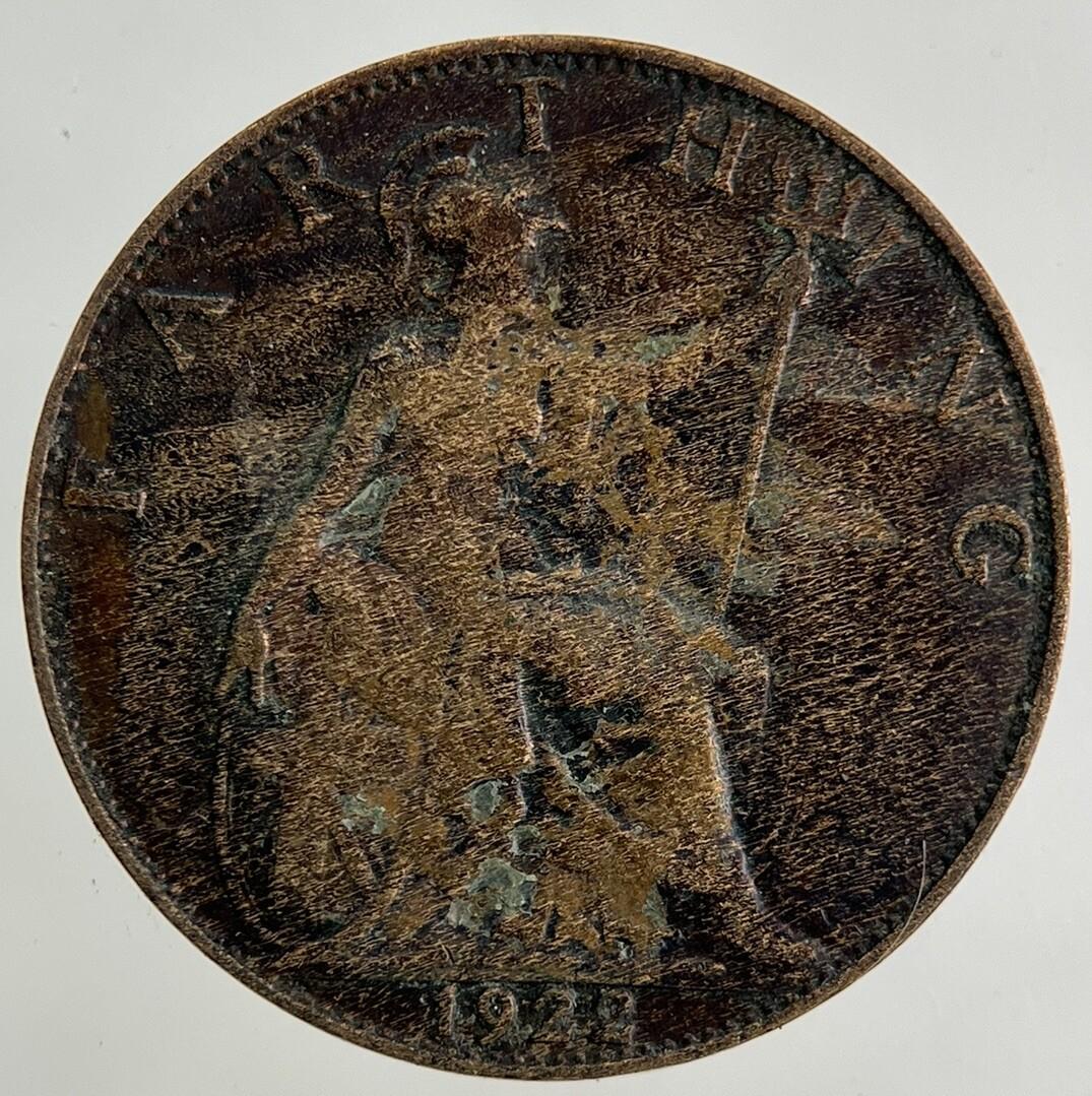 1922 George V Farthing Coin | Collectable Grade