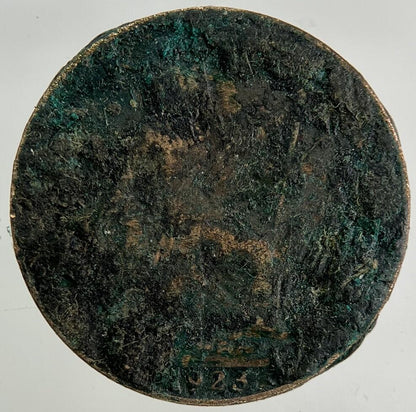 1923 George V Farthing Coin | Worn Grade