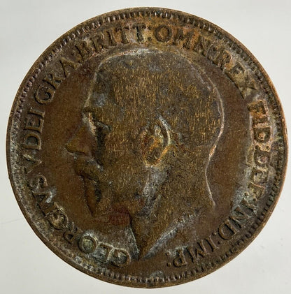 1923 George V Farthing Coin | Fine Collectable Grade