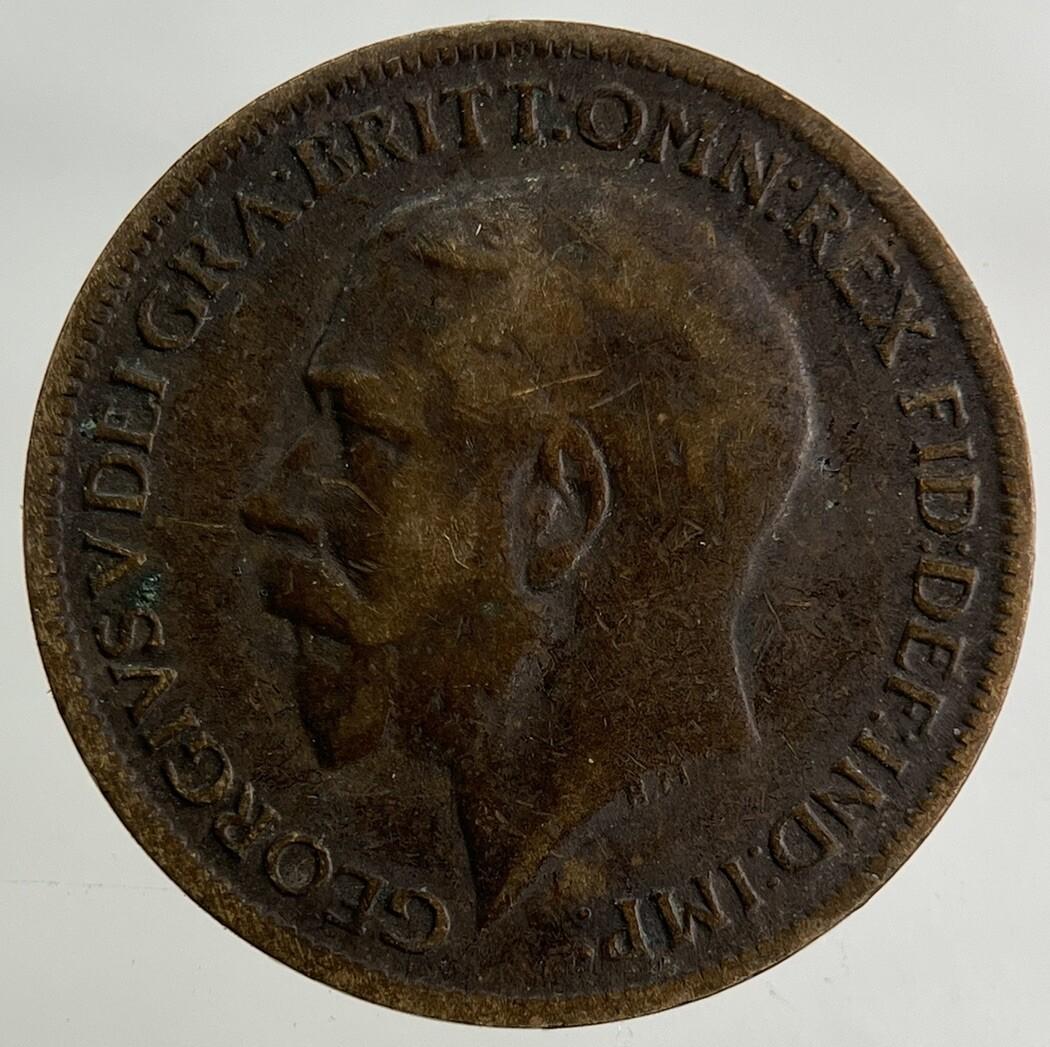 1918 George V Farthing Coin | Fine Collectable Grade