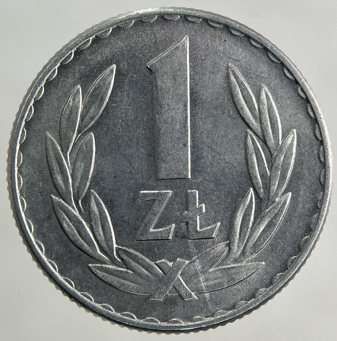 1949 Poland 1 Zloty Coin | Fine Collectable Grade