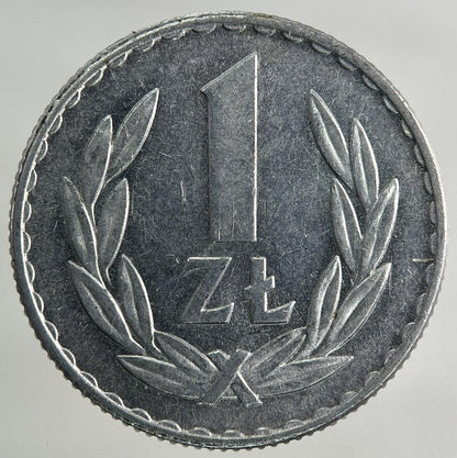 1949 Poland 1 Zloty Coin | Fine Collectable Grade