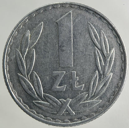1977 Poland 1 Zloty Coin | Fine Collectable Grade