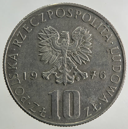 1976 Poland 10 Zloty Coin | Fine Collectable Grade