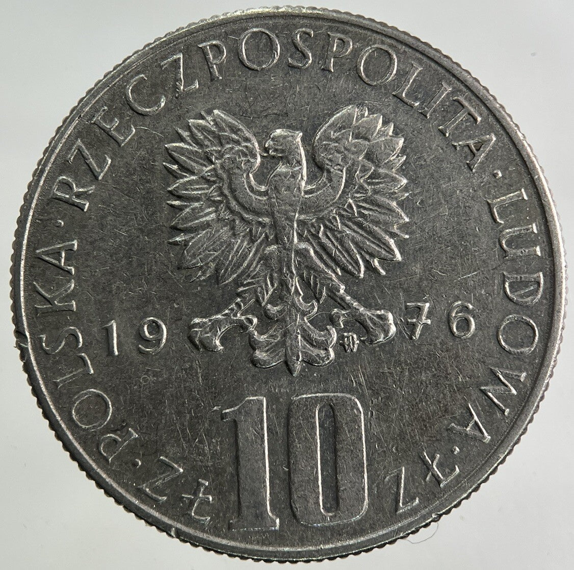 1976 Poland 10 Zloty Coin | Fine Collectable Grade