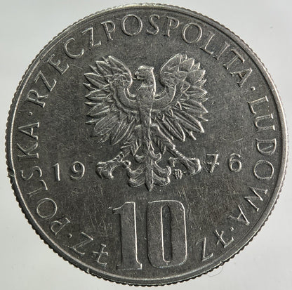 1976 Poland 10 Zloty Coin | Fine Collectable Grade