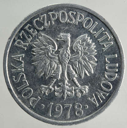 1978 Poland 20 Groszy Coin | Fine Collectable Grade