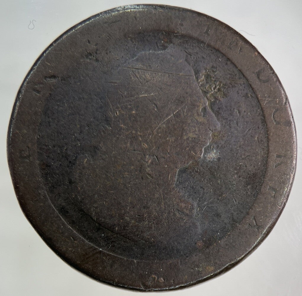 1797 George III 3rd Cartwheel One Penny Coin | Fair Grade