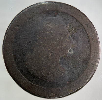 1797 George III 3rd Cartwheel One Penny Coin | Fair Grade