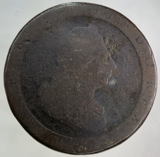 1797 George III 3rd Cartwheel One Penny Coin | Fair Grade