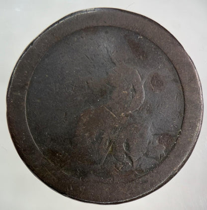 1797 George III 3rd Cartwheel One Penny Coin | Fair Grade