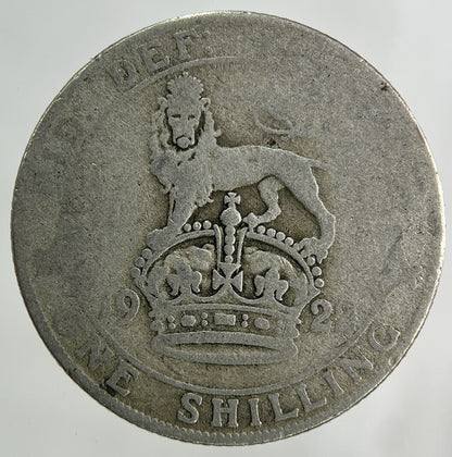 1922 George V Shilling Silver Coin | Fair Grade
