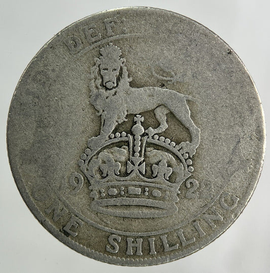 1922 George V Shilling Silver Coin | Fair Grade