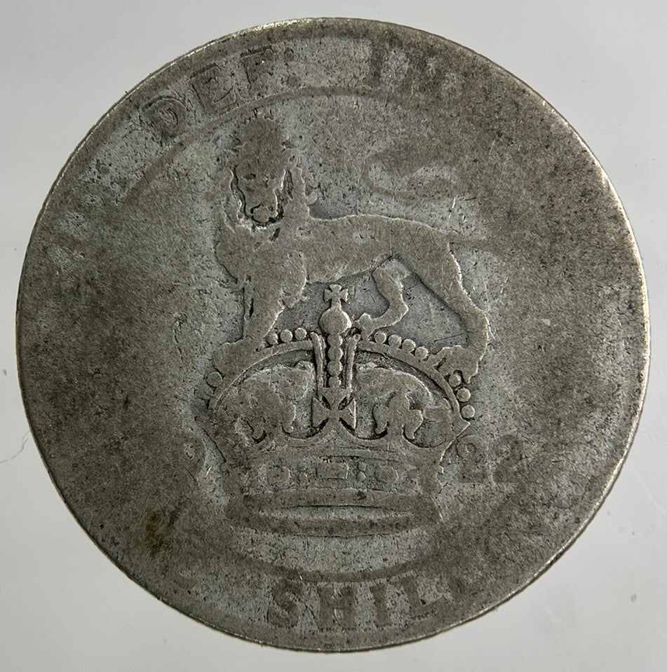 1922 George V Shilling Silver Coin | Fair Grade