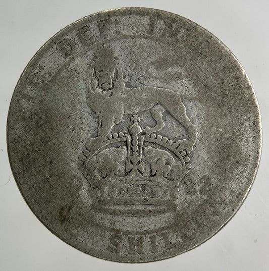 1922 George V Shilling Silver Coin | Fair Grade