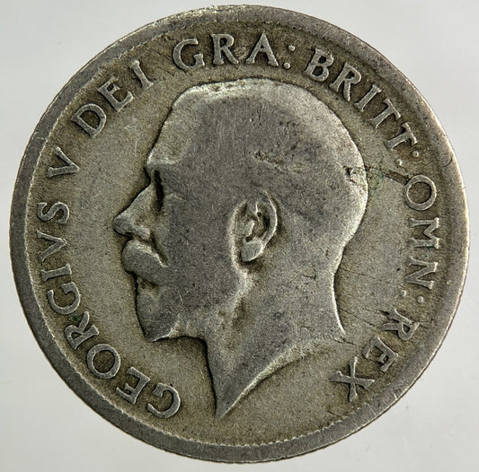 1920 George V Shilling Silver Coin | Fair Grade