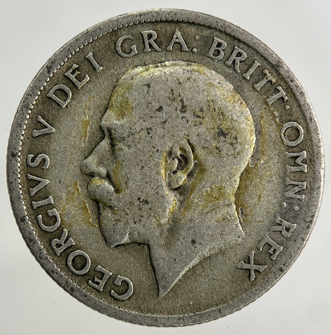 1920 George V Shilling Silver Coin | Fair Grade