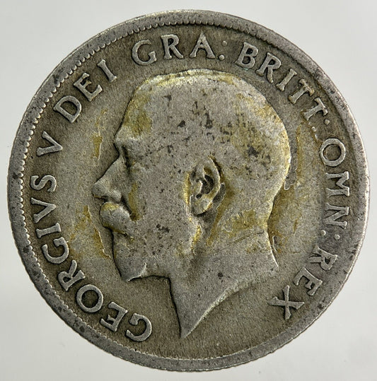 1920 George V Shilling Silver Coin | Fair Grade