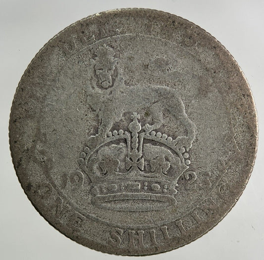 1923 George V Shilling Silver Coin | Fair Grade