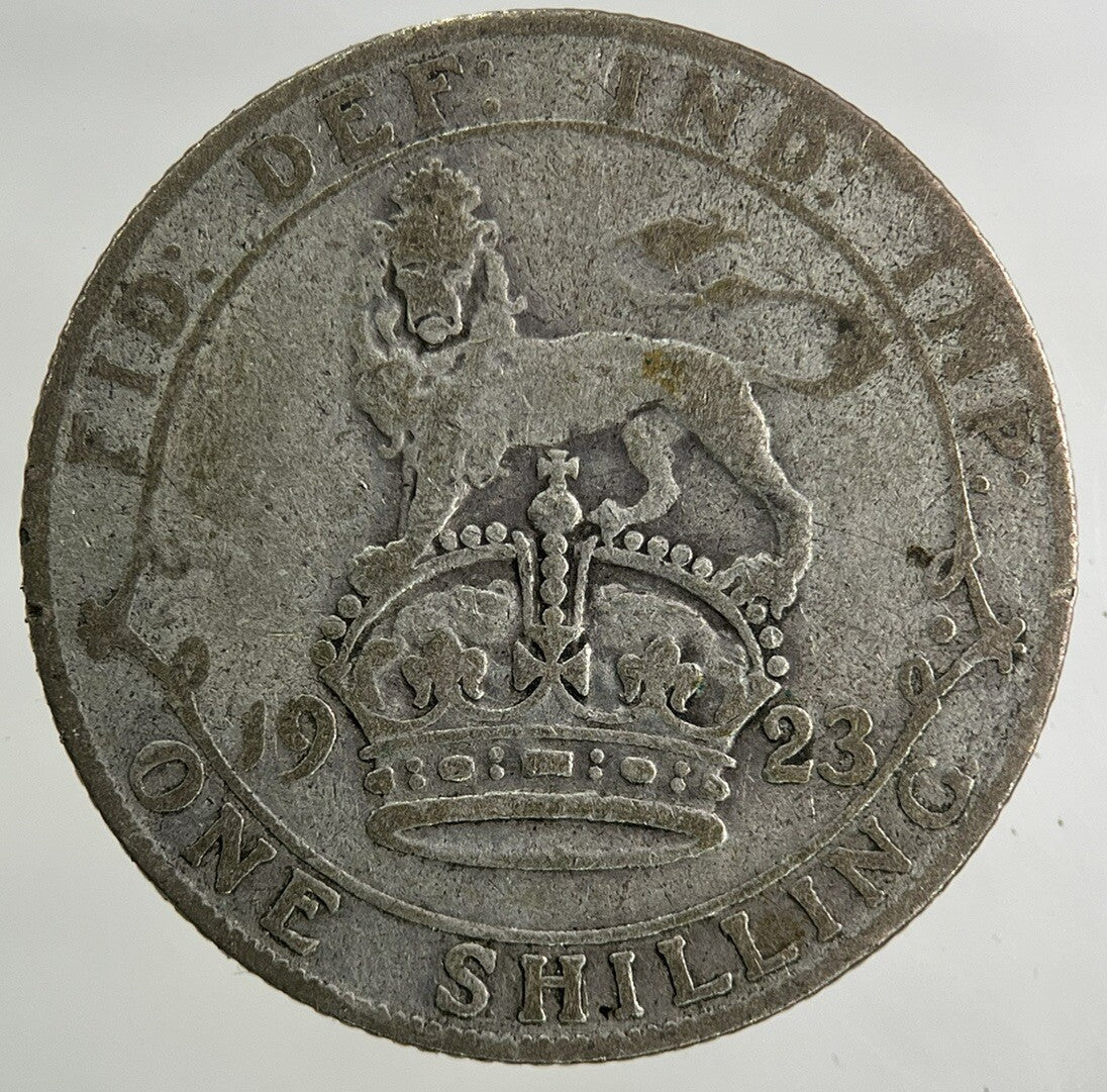 1923 George V Shilling Silver Coin | Collectable Grade