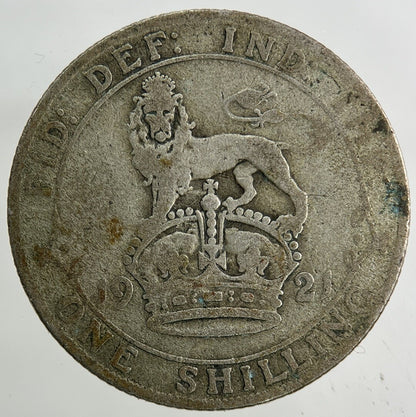 1921 George V Shilling Silver Coin | Collectable Grade