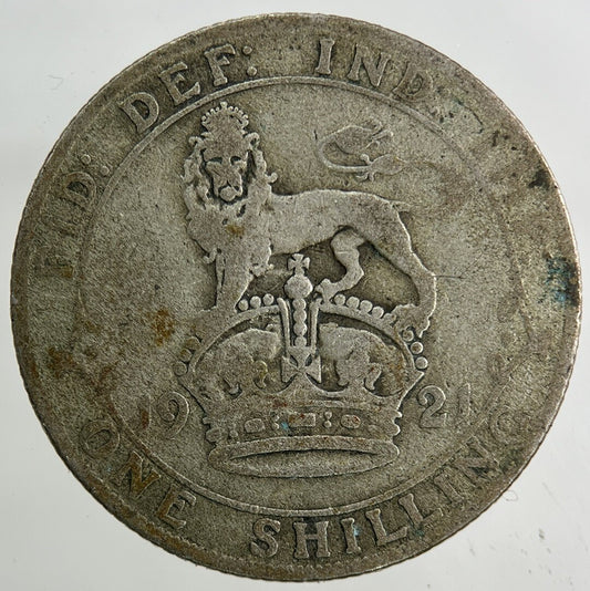 1921 George V Shilling Silver Coin | Collectable Grade
