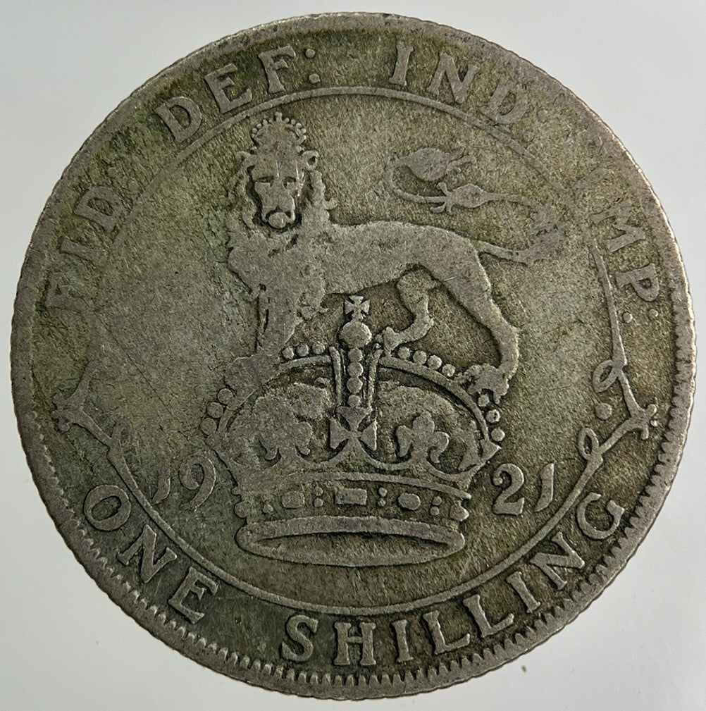 1921 George V Shilling Silver Coin | Collectable Grade