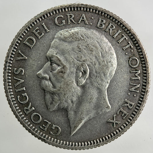 1933 George V Shilling Silver Coin | Fine Collectable Grade