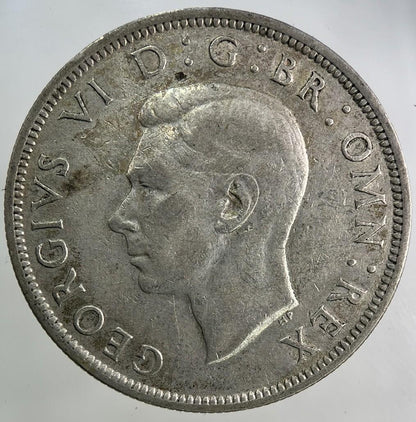 1942 George VI Half-Crown Silver Coin | Fine Collectable Grade