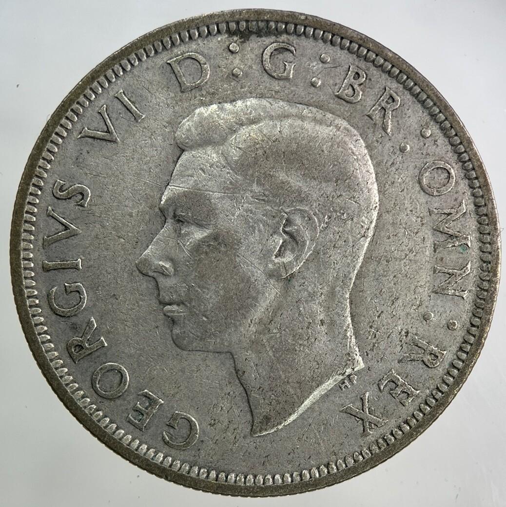 1940 George VI Half-Crown Silver Coin | Fine Collectable Grade